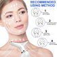 EMS Face Lifting Massager with Red Light Therapy | Facial, Neck & Eye Microcurrent Vibrating Massage Tool