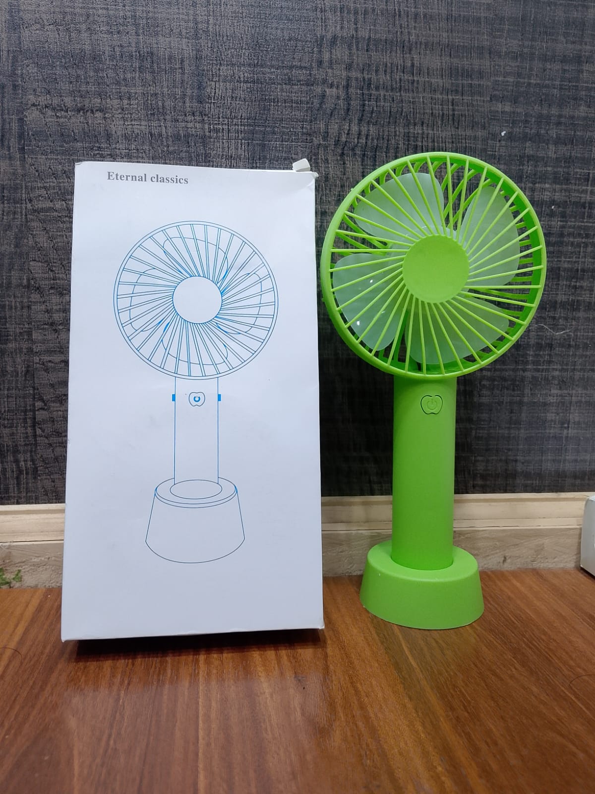 Eternal Classic Portable USB Mini Fan Air Cooler Rechargeable Handheld Bladeless Fan | Multiple Colours